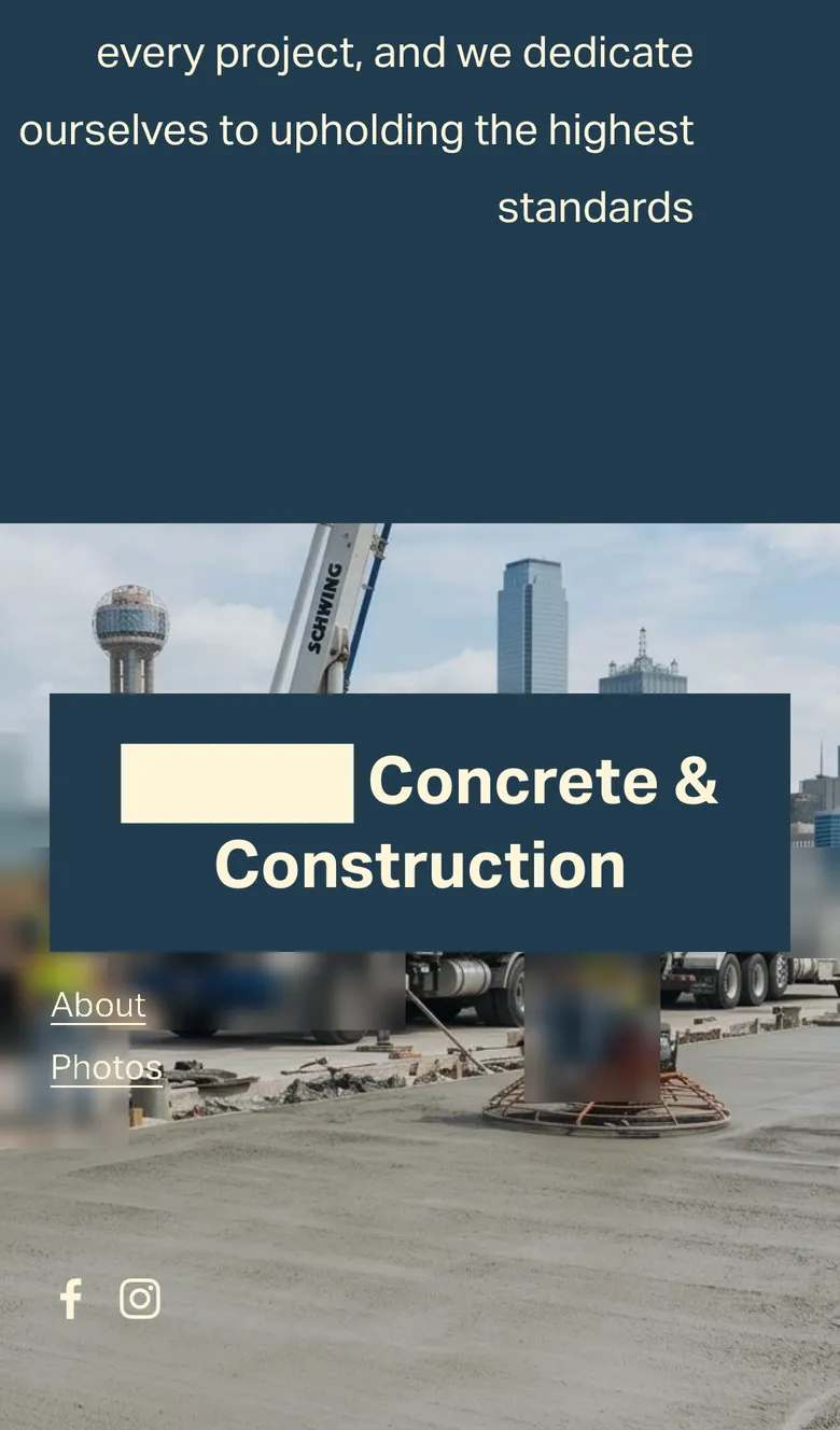 homepage bottom, the Dallas skyline