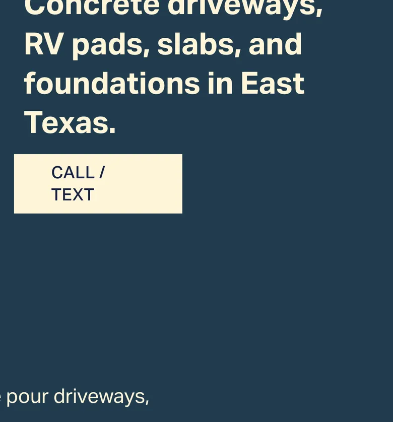 the CALL / TEXT button and the call prompt