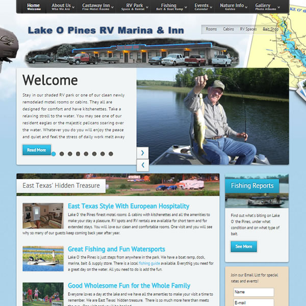 Lake O' Pines RV Motel & Marina